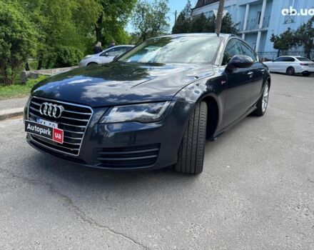 Синій Ауді A7 Sportback, об'ємом двигуна 3 л та пробігом 108 тис. км за 22290 $, фото 1 на Automoto.ua