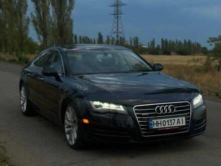Синий Ауди A7 Sportback, объемом двигателя 3 л и пробегом 119 тыс. км за 15500 $, фото 1 на Automoto.ua