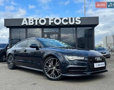 Синій Ауді A7 Sportback, об'ємом двигуна 3 л та пробігом 105 тис. км за 24490 $, фото 1 на Automoto.ua