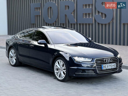 Синий Ауди A7 Sportback, объемом двигателя 3 л и пробегом 120 тыс. км за 27200 $, фото 1 на Automoto.ua