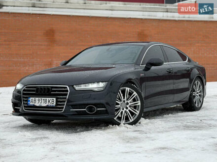 Синий Ауди A7 Sportback, объемом двигателя 3 л и пробегом 82 тыс. км за 21900 $, фото 1 на Automoto.ua