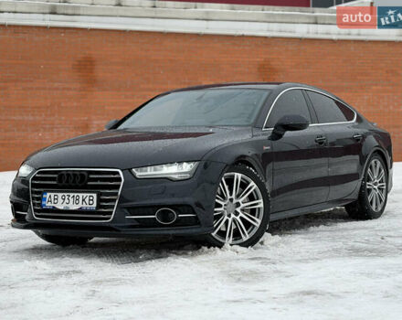 Синій Ауді A7 Sportback, об'ємом двигуна 3 л та пробігом 82 тис. км за 21900 $, фото 1 на Automoto.ua
