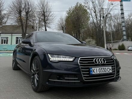 Синій Ауді A7 Sportback, об'ємом двигуна 2.97 л та пробігом 155 тис. км за 23800 $, фото 1 на Automoto.ua