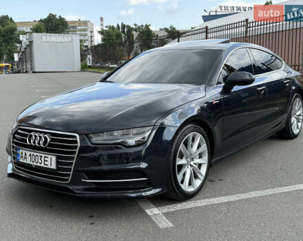Синий Ауди A7 Sportback, объемом двигателя 3 л и пробегом 151 тыс. км за 22500 $, фото 1 на Automoto.ua