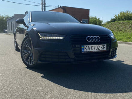 Ауді A7 Sportback 2015 у Києві на Automoto.ua Синій Ауді A7 Sportback, об'ємом двигуна 3 л та пробігом 122 тис. км за 28500 $, фото 1 на Automoto.ua