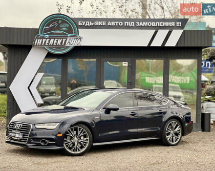 Синій Ауді A7 Sportback, об'ємом двигуна 3 л та пробігом 209 тис. км за 21500 $, фото 1 на Automoto.ua