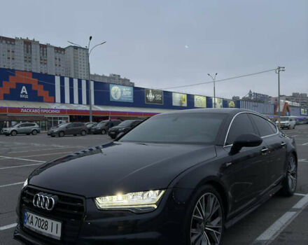 Синий Ауди A7 Sportback, объемом двигателя 3 л и пробегом 128 тыс. км за 25500 $, фото 1 на Automoto.ua