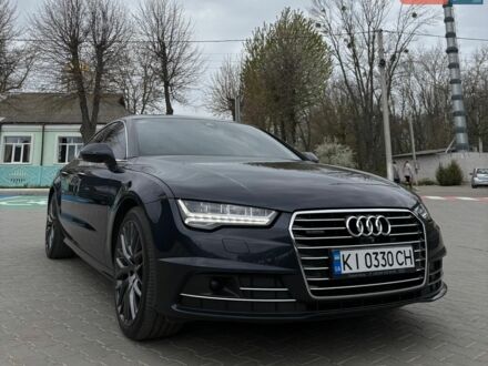 Синий Ауди A7 Sportback, объемом двигателя 2.97 л и пробегом 155 тыс. км за 23800 $, фото 1 на Automoto.ua