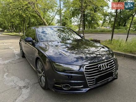 Синий Ауди A7 Sportback, объемом двигателя 3 л и пробегом 139 тыс. км за 27700 $, фото 1 на Automoto.ua
