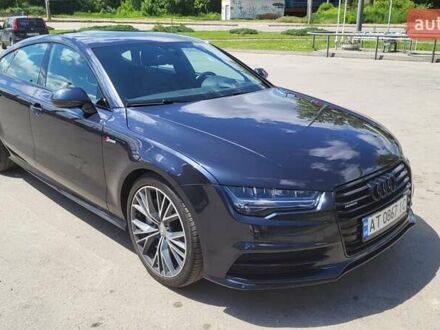 Ауди A7 Sportback 2016 в Ивано-Франковске на Automoto.ua Синий Ауди A7 Sportback, объемом двигателя 3 л и пробегом 126 тыс. км за 24900 $, фото 1 на Automoto.ua