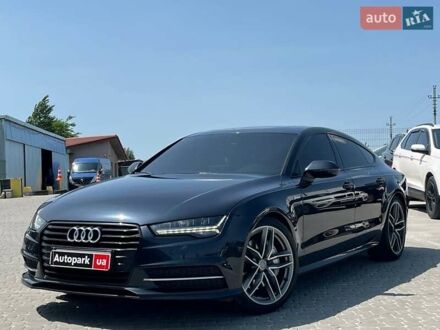 Синий Ауди A7 Sportback, объемом двигателя 3 л и пробегом 99 тыс. км за 22490 $, фото 1 на Automoto.ua