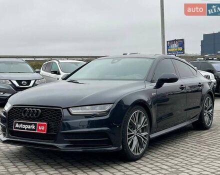 Синий Ауди A7 Sportback, объемом двигателя 3 л и пробегом 188 тыс. км за 21490 $, фото 1 на Automoto.ua