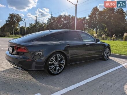 Синий Ауди A7 Sportback, объемом двигателя 3 л и пробегом 182 тыс. км за 20780 $, фото 1 на Automoto.ua