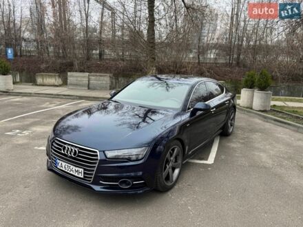 Синий Ауди A7 Sportback, объемом двигателя 3 л и пробегом 143 тыс. км за 25500 $, фото 1 на Automoto.ua