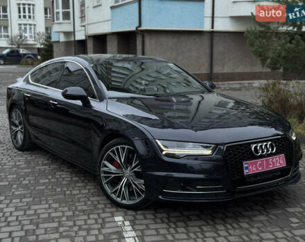 Синий Ауди A7 Sportback, объемом двигателя 3 л и пробегом 258 тыс. км за 21700 $, фото 1 на Automoto.ua