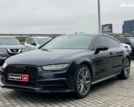 Синий Ауди A7 Sportback, объемом двигателя 3 л и пробегом 188 тыс. км за 21490 $, фото 1 на Automoto.ua