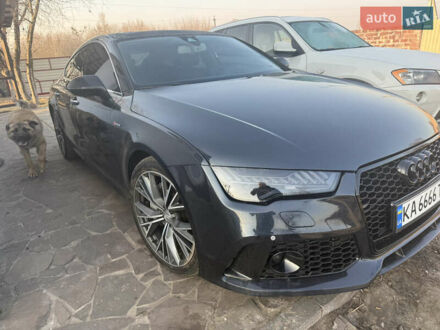 Синий Ауди A7 Sportback, объемом двигателя 3 л и пробегом 200 тыс. км за 23000 $, фото 1 на Automoto.ua