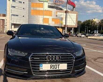 Синий Ауди A7 Sportback, объемом двигателя 3 л и пробегом 95 тыс. км за 25000 $, фото 1 на Automoto.ua