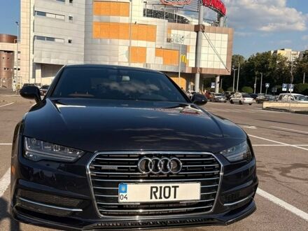 Синий Ауди A7 Sportback, объемом двигателя 3 л и пробегом 95 тыс. км за 24500 $, фото 1 на Automoto.ua
