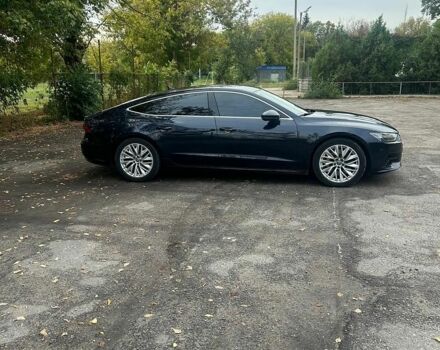 Синий Ауди A7 Sportback, объемом двигателя 3 л и пробегом 136 тыс. км за 38400 $, фото 1 на Automoto.ua