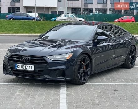 Синий Ауди A7 Sportback, объемом двигателя 3 л и пробегом 56 тыс. км за 37500 $, фото 1 на Automoto.ua