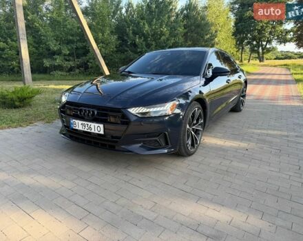 Синий Ауди A7 Sportback, объемом двигателя 3 л и пробегом 150 тыс. км за 39000 $, фото 1 на Automoto.ua