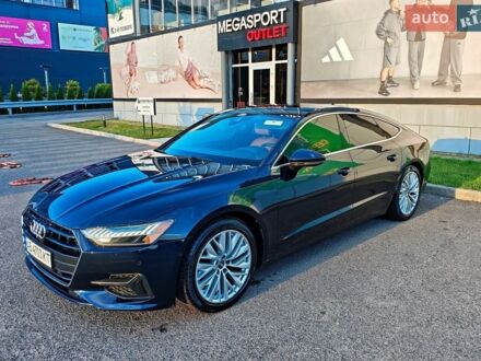 Синій Ауді A7 Sportback, об'ємом двигуна 3 л та пробігом 88 тис. км за 39800 $, фото 1 на Automoto.ua