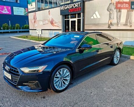 Синій Ауді A7 Sportback, об'ємом двигуна 3 л та пробігом 88 тис. км за 38400 $, фото 1 на Automoto.ua