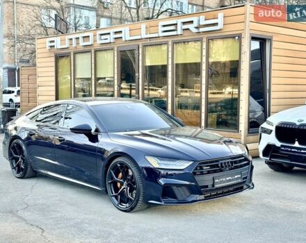 Синій Ауді A7 Sportback, об'ємом двигуна 3 л та пробігом 55 тис. км за 44500 $, фото 1 на Automoto.ua