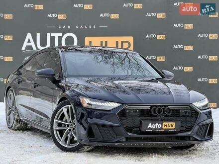 Синий Ауди A7 Sportback, объемом двигателя 1.98 л и пробегом 52 тыс. км за 58500 $, фото 1 на Automoto.ua