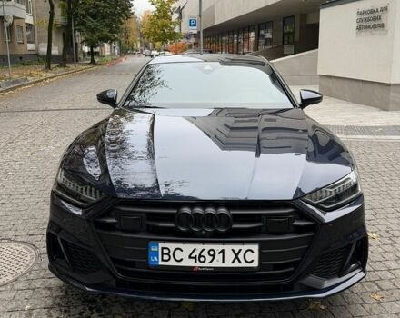 Синий Ауди A7 Sportback, объемом двигателя 3 л и пробегом 70 тыс. км за 45900 $, фото 1 на Automoto.ua