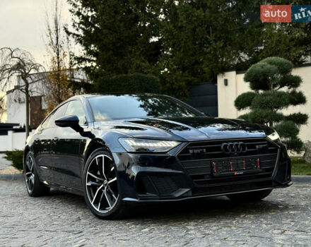 Синий Ауди A7 Sportback, объемом двигателя 3 л и пробегом 61 тыс. км за 47999 $, фото 1 на Automoto.ua