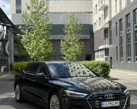 Синий Ауди A7 Sportback, объемом двигателя 3 л и пробегом 47 тыс. км за 54900 $, фото 1 на Automoto.ua