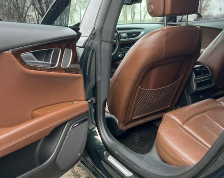 Зеленый Ауди A7 Sportback, объемом двигателя 3 л и пробегом 213 тыс. км за 21500 $, фото 12 на Automoto.ua