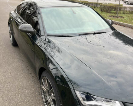 Зеленый Ауди A7 Sportback, объемом двигателя 3 л и пробегом 213 тыс. км за 21500 $, фото 3 на Automoto.ua