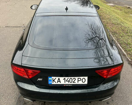 Зеленый Ауди A7 Sportback, объемом двигателя 3 л и пробегом 213 тыс. км за 21500 $, фото 5 на Automoto.ua