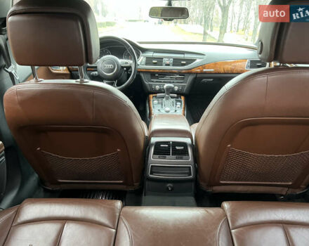 Зеленый Ауди A7 Sportback, объемом двигателя 3 л и пробегом 213 тыс. км за 21500 $, фото 15 на Automoto.ua