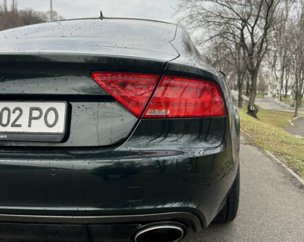 Зеленый Ауди A7 Sportback, объемом двигателя 3 л и пробегом 213 тыс. км за 21500 $, фото 7 на Automoto.ua