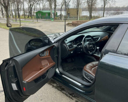 Зеленый Ауди A7 Sportback, объемом двигателя 3 л и пробегом 213 тыс. км за 21500 $, фото 11 на Automoto.ua