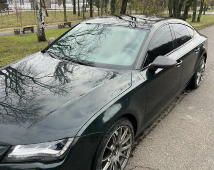 Зеленый Ауди A7 Sportback, объемом двигателя 3 л и пробегом 213 тыс. км за 21500 $, фото 2 на Automoto.ua