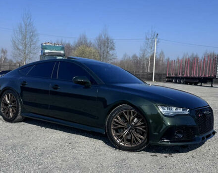Зелений Ауді A7 Sportback, об'ємом двигуна 3 л та пробігом 245 тис. км за 24000 $, фото 11 на Automoto.ua