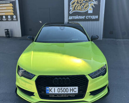 Зелений Ауді A7 Sportback, об'ємом двигуна 3 л та пробігом 128 тис. км за 23999 $, фото 2 на Automoto.ua