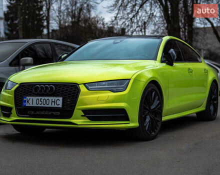 Зелений Ауді A7 Sportback, об'ємом двигуна 3 л та пробігом 128 тис. км за 23999 $, фото 28 на Automoto.ua