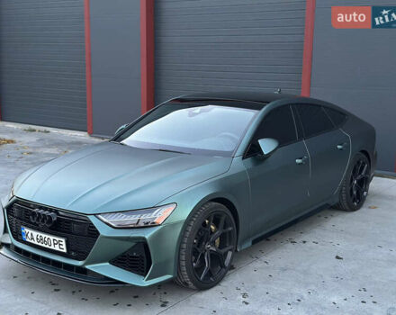 Зеленый Ауди A7 Sportback, объемом двигателя 3 л и пробегом 150 тыс. км за 59999 $, фото 2 на Automoto.ua