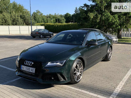 Ауді A7 Sportback 2012 у Луцьку на Automoto.ua Зелений Ауді A7 Sportback, об'ємом двигуна 3 л та пробігом 52 тис. км за 25000 $, фото 1 на Automoto.ua