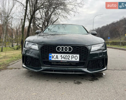 Зеленый Ауди A7 Sportback, объемом двигателя 3 л и пробегом 213 тыс. км за 19000 $, фото 1 на Automoto.ua