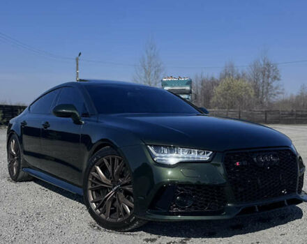 Зеленый Ауди A7 Sportback, объемом двигателя 3 л и пробегом 245 тыс. км за 24000 $, фото 1 на Automoto.ua