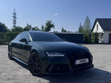 Зеленый Ауди A7 Sportback, объемом двигателя 3 л и пробегом 232 тыс. км за 24000 $, фото 1 на Automoto.ua