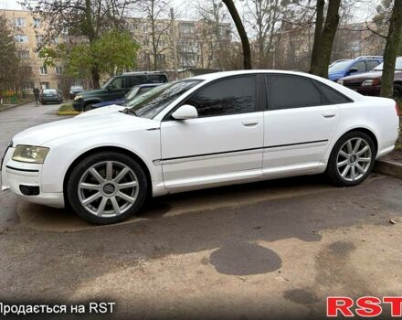 Белый Ауди А8, объемом двигателя 3.7 л и пробегом 320 тыс. км за 8000 $, фото 2 на Automoto.ua