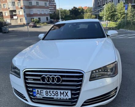 Белый Ауди А8, объемом двигателя 4.16 л и пробегом 282 тыс. км за 14500 $, фото 1 на Automoto.ua